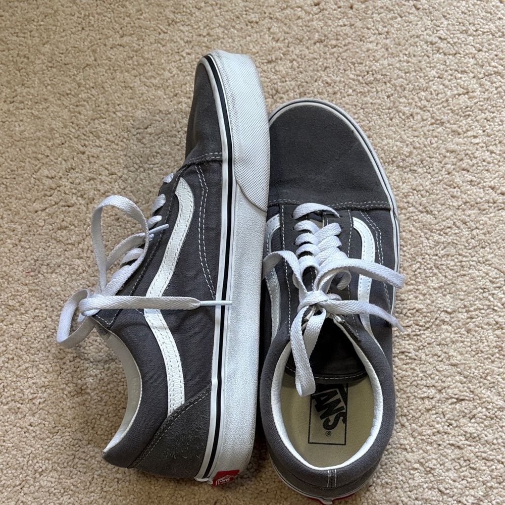 Vans Men's Gray old school Sneakers